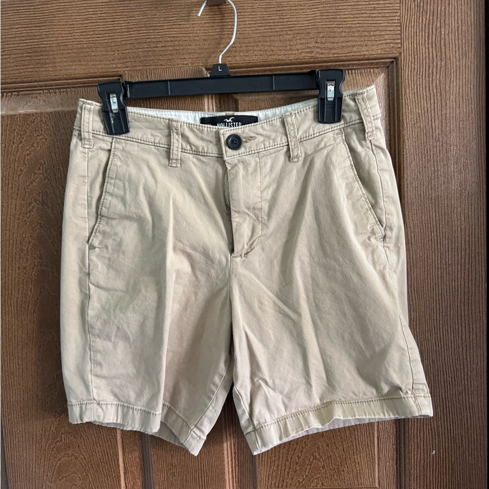 Hollister Tan Beach Prep Shorts